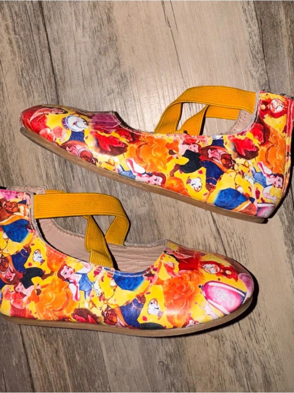 Beauty & The Beast Mary Jane Flats